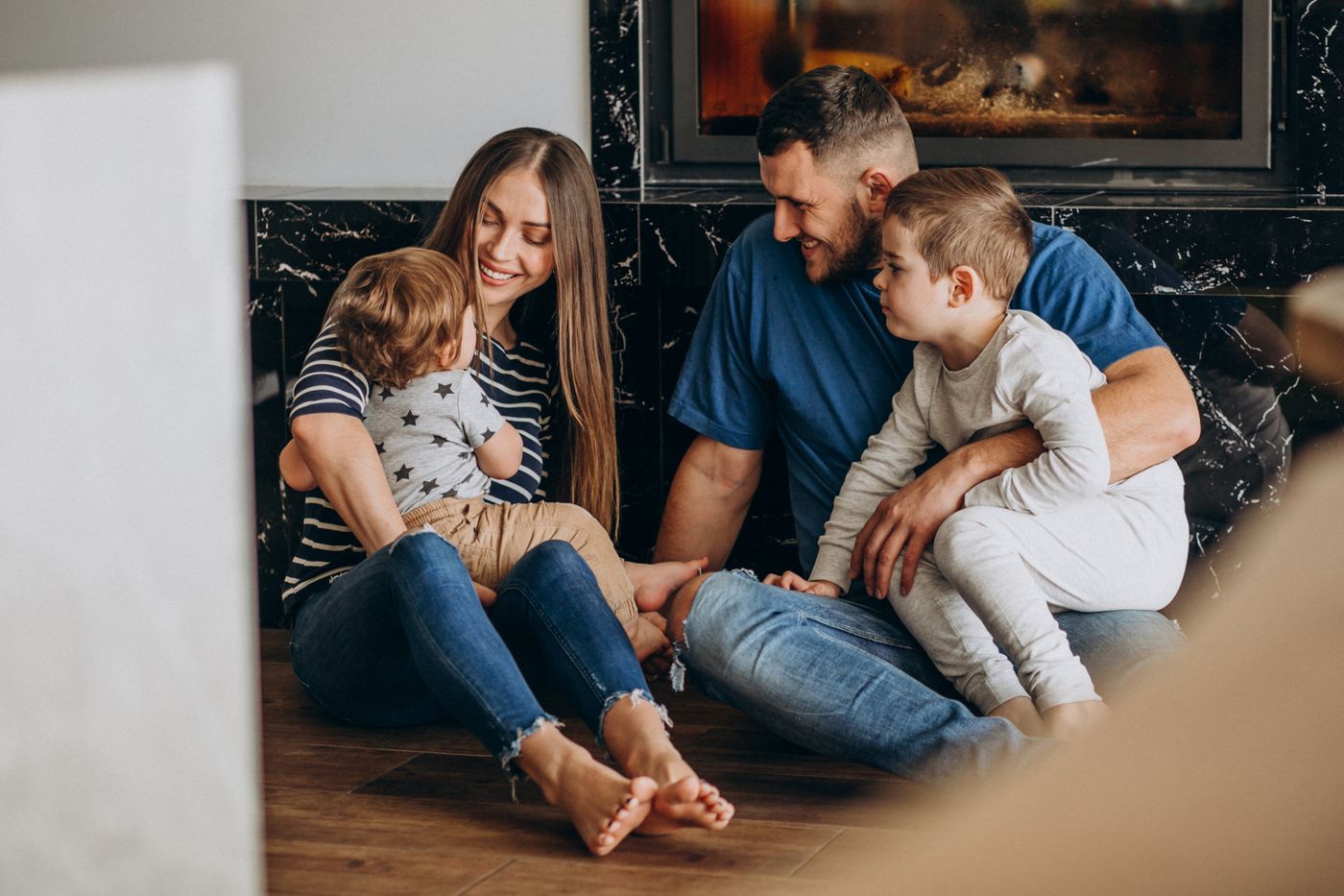 Familia protegida por el seguro médico de Digerso Group